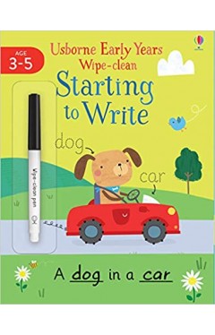 Starting to Write (Usborne Early Years Wipe-Clean) 